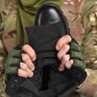 Берці літні тактичні черевики All-terrain чорні шкіряні прошиті 45 - зображення 9
