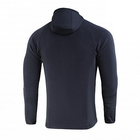 Кофта M-Tac Hoodie Polartec Sport Dark Navy Blue Размер M - изображение 3