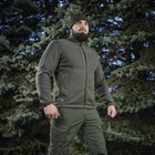 Кофта M-Tac Senator Fleece Polartec Dark Olive Размер L - изображение 4