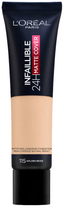 Тональний крем L\'Oreal Paris Infaillible 24h Матовий 115 Golden Beige 30 мл (3600523783809) - зображення 1