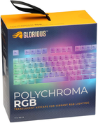 Набір кейкапів Glorious Polychroma RGB Keycaps 115 шт. ANSI Translucent (100044780) - зображення 7