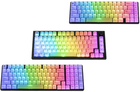 Набір кейкапів Glorious Polychroma RGB Keycaps 115 шт. ANSI Translucent (100044780) - зображення 4
