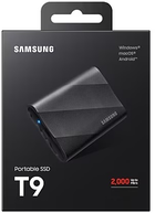 SSD диск Samsung Portable T9 1TB USB 3.2 Type-C Gen 2x2 (MU-PG1T0B/EU) External Black - зображення 8