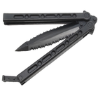 Нож складной тренировочный Cold Steel FGX Balosong, Black (CST CS-92EAA) - изображение 4