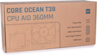 Система рідинного охолодження Alphacool Core Ocean T38 360mm (4250197130523) - зображення 6