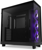 Корпус NZXT H6 Flow RGB All Black (CC-H61FB-R1) - зображення 2