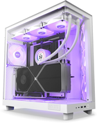 Obudowa NZXT H6 Flow RGB All White (CC-H61FW-R1) - obraz 1