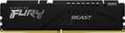 Оперативна пам'ять Kingston FURY DDR5-5200 131072MB PC5-41600 (Kit of 4x32768) Beast 2Rx8 Black (KF552C40BBK4-128) - зображення 2