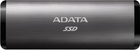 SSD диск ADATA SE760 1TB USB 3.2 Type-C 3D NAND TLC Titanium Gray (ASE760-1TU32G2-CTI) External - зображення 1