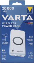 УМБ Varta Wireless Power Bank 20000 mAh White (4008496056101) - зображення 5