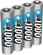 Akumulator uniwersalny Ansmann AAA Ni-MH 1000 mAh 4 szt. (4013674030880) - obraz 1