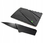 Ножик складной CardSharp в виде пластиковой карты хирургическая сталь 85х54х2 мм Черный (164) - изображение 5