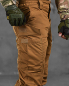 Армейские мужские штаны с вентиляцией XL койот (87589) - изображение 5