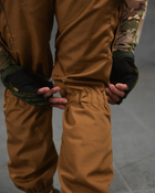 Армейские мужские штаны с вентиляцией 3XL койот (87589) - изображение 6