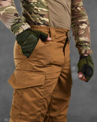 Армейские мужские штаны с вентиляцией 3XL койот (87589) - изображение 7