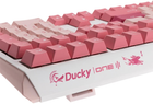 Klawiatura przewodowa Ducky One 3 RGB LED Cherry MX Blue USB Gossamer Pink (WLONONWCRA326) - obraz 7