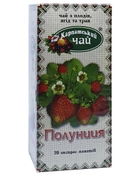 Карпатський чай Полуниця в пакетиках 20 шт х 2 г (973) - изображение 1