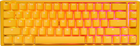 Klawiatura przewodowa Ducky One 3 Yellow SF RGB LED MX-Blue 100043001 (WLONONWCRA196) - obraz 1