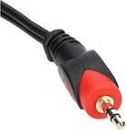 Kabel Libox 3.5 mm (mini-jack) - 2x RCA M/M 1.5 m Black (KAB-POŁ-0042) - obraz 4