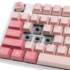 Клавіатура дротова Ducky One 3 Gossamer TKL Cherry MX Black Clear Top Pink (100043078) - зображення 5