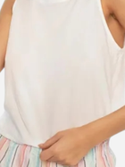 Piżama (koszulka na ramiączkach + spodenki) damska Esotiq 41230-32X 2XL Wielobarwna (5903972276433) - obraz 3