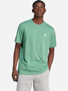 T-shirt męski bawełniany adidas Trefoil Essentials IN0671 XL Zielony (4066757321719) - obraz 1