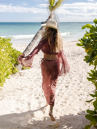 Пляжна спідниця жіноча Esotiq 41716-88X S-M Коричнева (5903972288917) - зображення 9