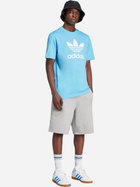 T-shirt męski bawełniany adidas Adicolor Trefoil IR7980 L Niebieski (4066759626942) - obraz 3