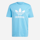 T-shirt męski bawełniany adidas Adicolor Trefoil IR7980 S Niebieski (4066759626874) - obraz 6