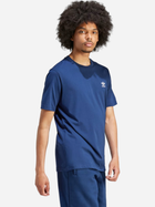 T-shirt męski bawełniany adidas Trefoil Essentials IR9693 M Granatowy (4066757372346) - obraz 3