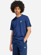 Футболка бавовняна чоловіча adidas Trefoil Essentials IR9693 S Синя (4066757372407) - зображення 1
