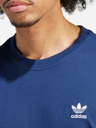 T-shirt męski bawełniany adidas Trefoil Essentials IR9693 M Granatowy (4066757372346) - obraz 4