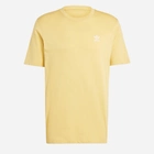 T-shirt męski bawełniany adidas Trefoil Essentials IR9695 S Żółty (4066757372544) - obraz 6
