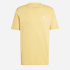 T-shirt męski bawełniany adidas Trefoil Essentials IR9695 XL Żółty (4066757376306) - obraz 6