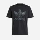 T-shirt męski bawełniany adidas Classic Monogram Graphic Originals IS0176 L Czarny (4066759668164) - obraz 6