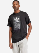 T-shirt męski bawełniany adidas Camo Tongue IS0236 XL Czarny (4066757784316) - obraz 1