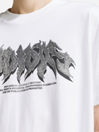 T-shirt męski bawełniany adidas Flames Concert IS2946 L Biały (4066757408717) - obraz 4