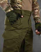 Тактические штаны с вентиляцией олива S - изображение 7