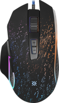 Mysz Defender Syberia GM-680L RGB USB Czarny (4714033526807) - obraz 2