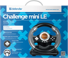 Przewodowa kierownica Defender Challenge Mini LE PC Black (4714033643511) - obraz 7