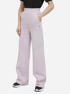 Spodnie damskie z wysokim stanem Fila FAW0543-40040 L Różowe (4064556425690) - obraz 1