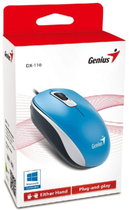 Миша Genius DX-110 USB Blue (31010116103) - зображення 3