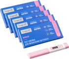 Набір для визначення вагітності Longevita Woman Hope 5 тест-смужок TS/1 + Базальний термометр MT- 31 (6900069720052) - зображення 1
