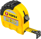 Рулетка TOPEX 5 м х 19 мм з лаковим покриттям (27C305) - зображення 1