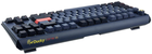 Klawiatura gamingowa Ducky One 3 Cosmic Blue TKL MX Ergo Clear Dark Blue (100352903) - obraz 6