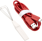 Клавіатура дротова Varmilo VEA88 Koi TKL Cherry MX Silent Red USB Red/White (100273749) - зображення 9