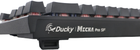 Ігрова клавіатура Ducky Mecha Pro SF MX Brown Black (GATA-2568) - зображення 5