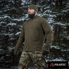 Кофта M-Tac Combat Fleece Polartec Jacket Dark Olive Размер M/L - изображение 3