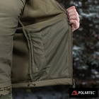 Кофта M-Tac Combat Fleece Polartec Jacket Tan Размер L/R - изображение 5