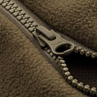Куртка M-Tac Lite Microfleece Hoodie Army Olive Размер M - изображение 4